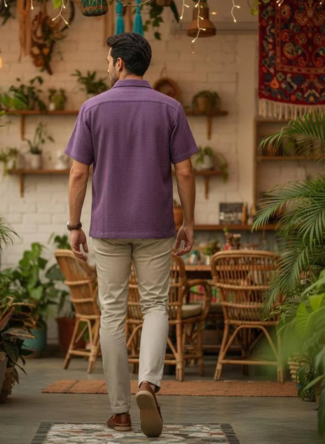 TRULOOM Men Regular Fit Cotton Shirt